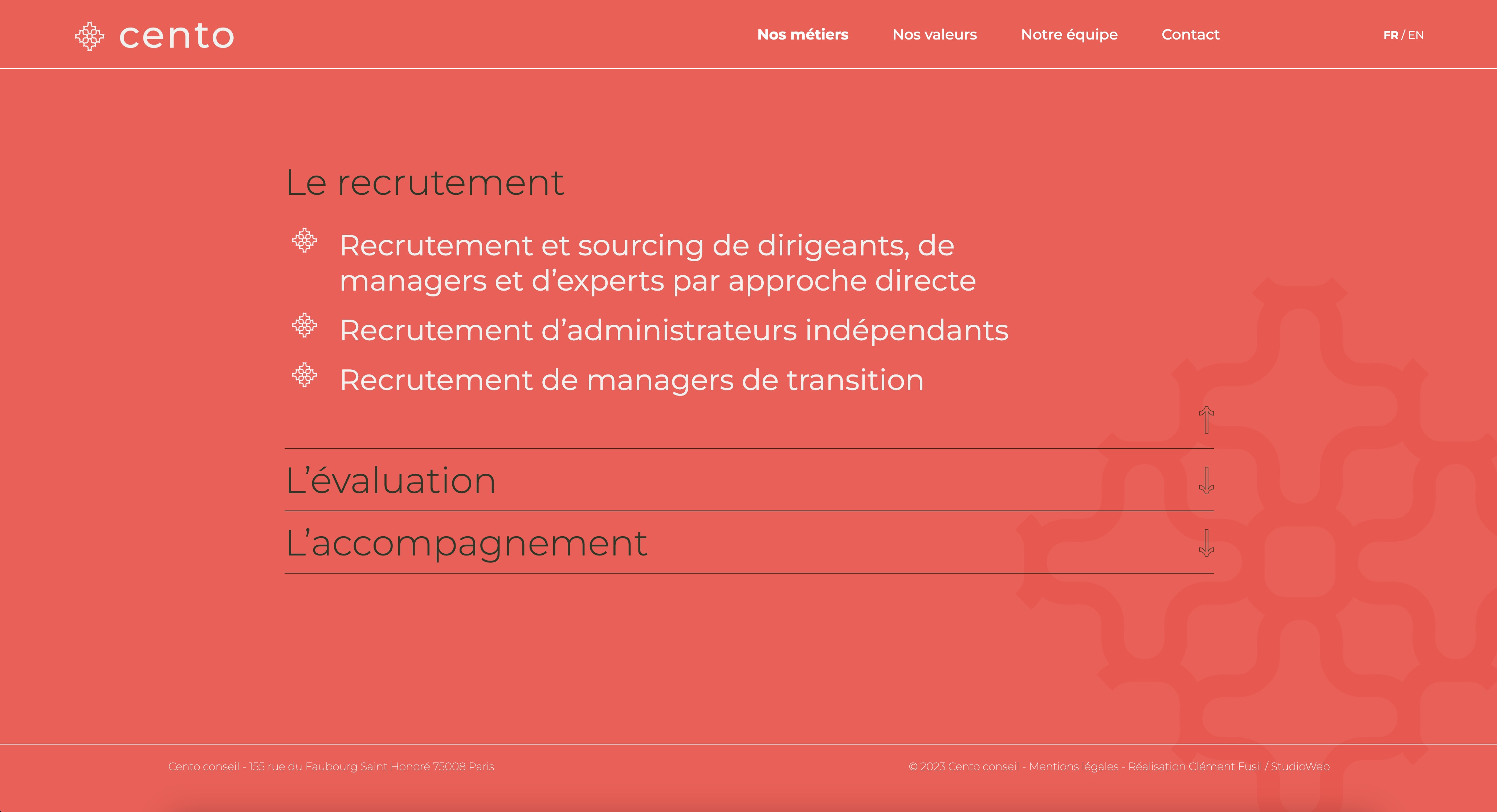 Développement de site internet drupal biarritz- site internet cabinet de recrutement