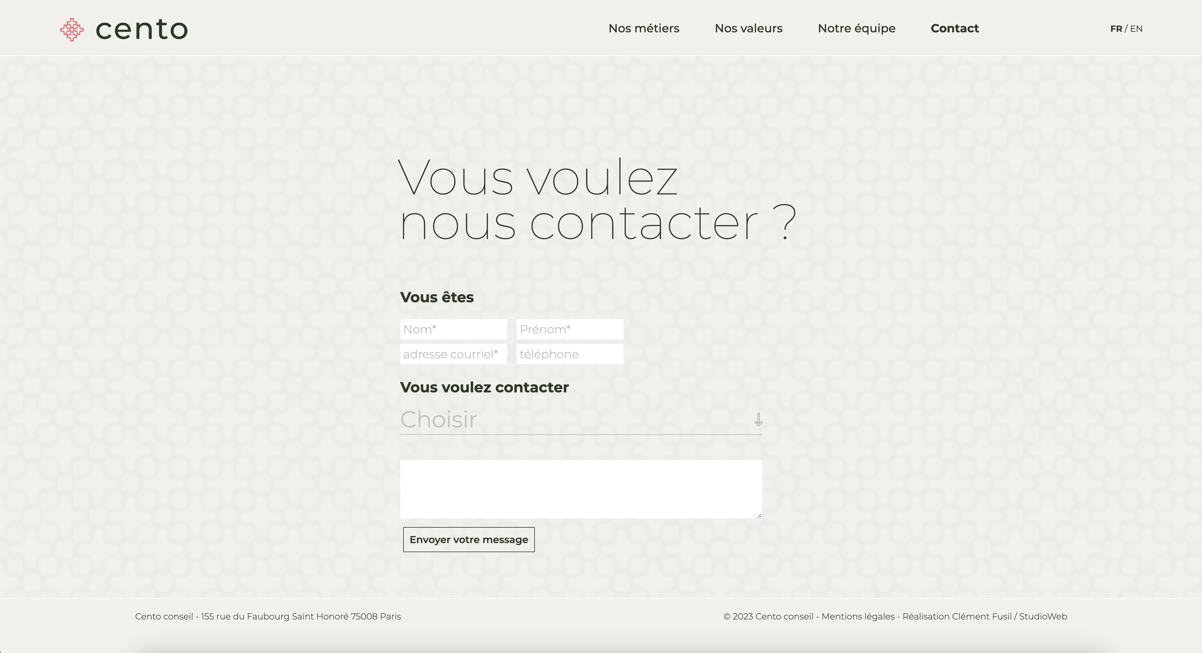Développement de site internet drupal biarritz- site internet cabinet de recrutement